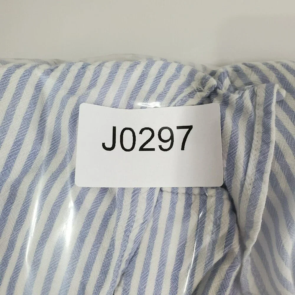 Anthropologie Saturday Sunday‎ Womens Pajama Top Size XS Tie Back Striped